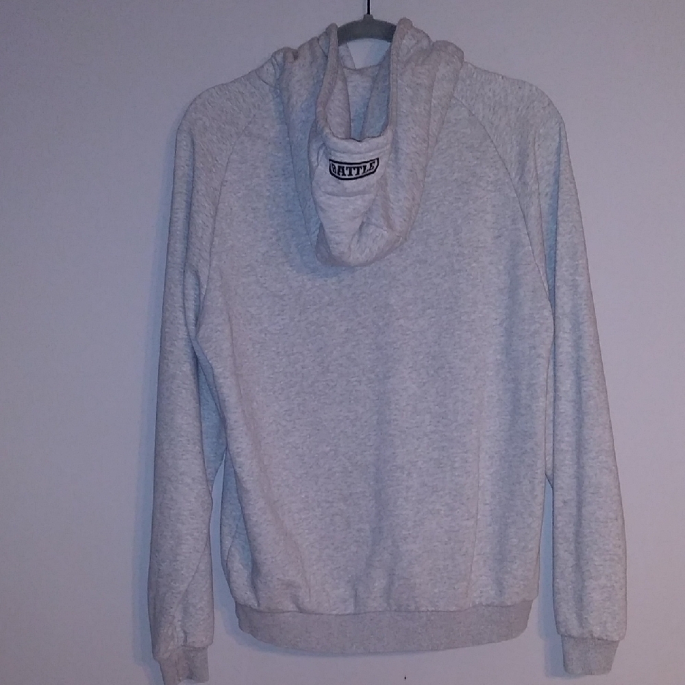 Light Gray Men's Hoodie - Picture 2 of 7
